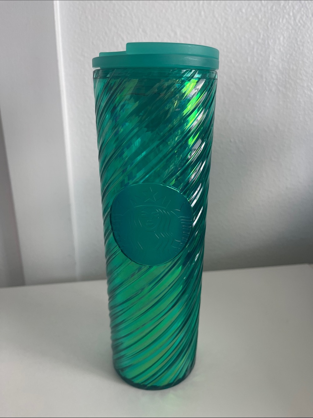 (6) Starbucks Cups & Tumblers Gold Red Christmas Grande Frost Cold Collectible - Picture 5 of 6